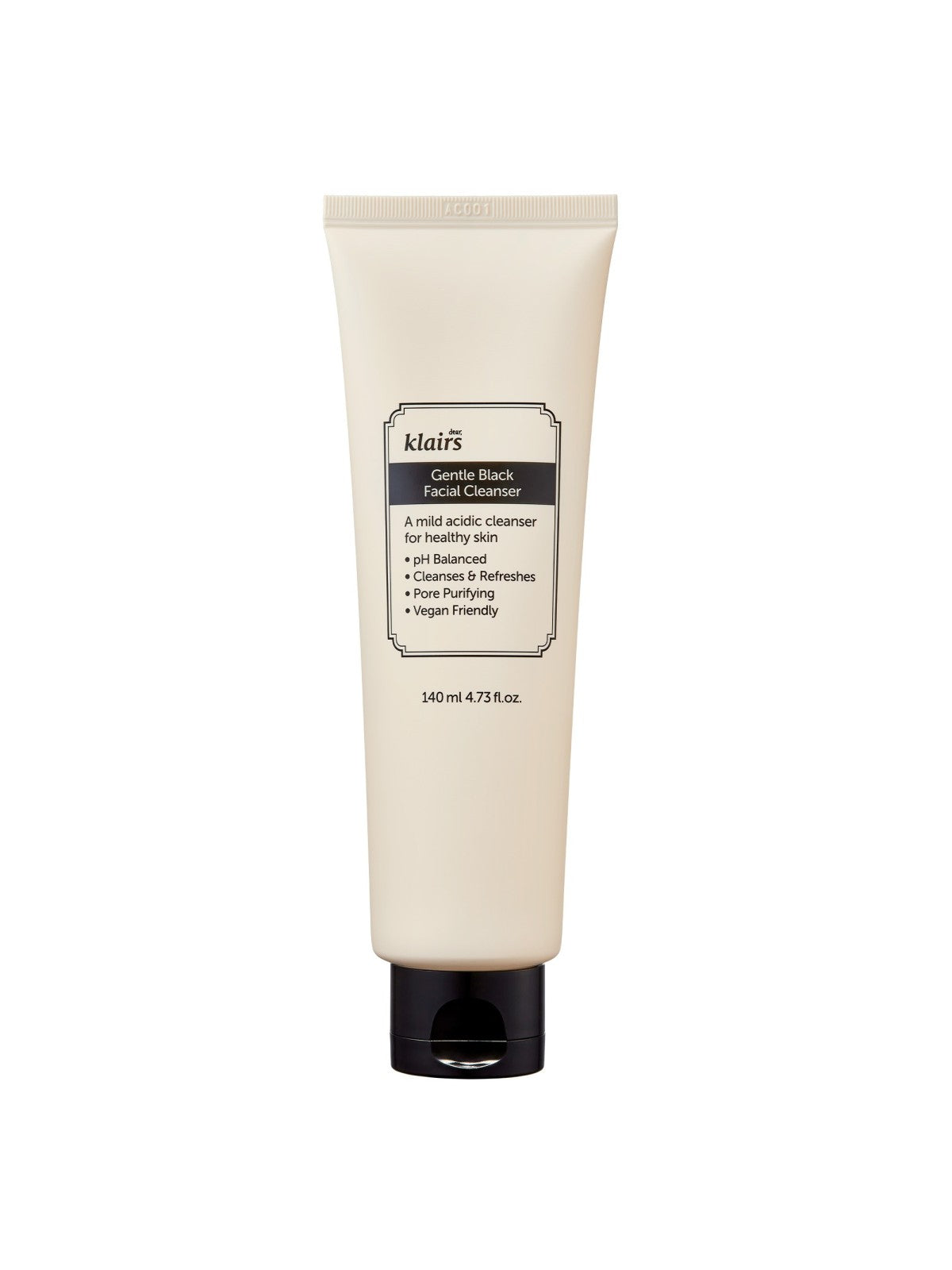 Gentle Black Facial Cleanser