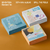 Seventeen 12th Mini Album Spill The Feels (3 Type Random)