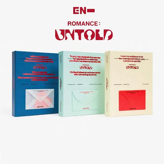 Enhypen 2nd Full Album Romance Untold (3 Type Random)