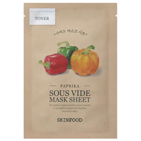 Sous Vide Mask Sheet Paprika