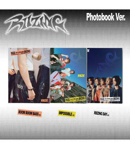 Riize 1st Mini Album Riizing Photobook Ver. (3 TYPE Random)