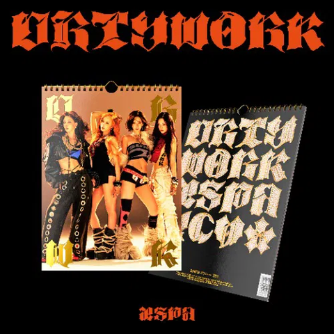 Aespa Single Album Dirty Work (Dirty Worker Ver.)