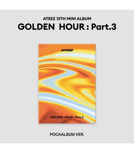 Ateez Golden Hour Part3 Poca Ver (9 Types Random)