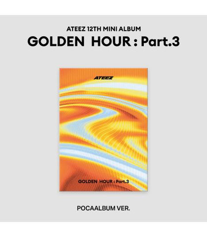 Ateez Golden Hour Part3 Poca Ver (9 Types Random)
