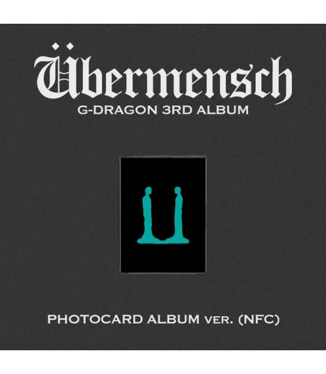 Gdragon 3rd mini album Übermensch (Photocard Album ver.)