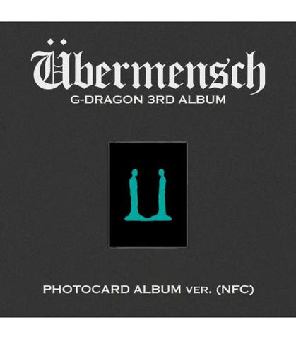 Gdragon 3rd mini album Übermensch (Photocard Album ver.)