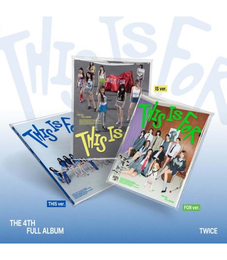 Twice 4th Full Album This Is For (3 Types Random)