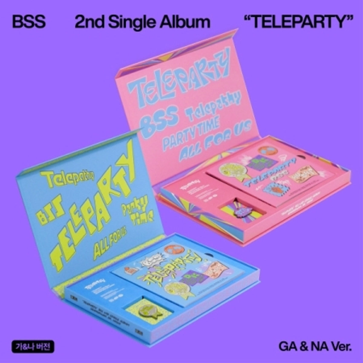 Bss 2nd Single Album Teleparty (2 Types Random)