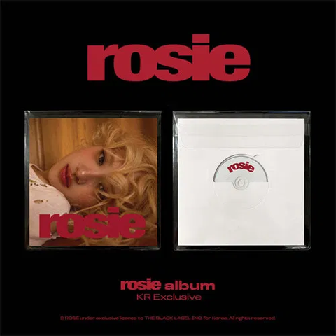 Rosé 1st Studio Album rosie (Kr Exclusive Ver.)
