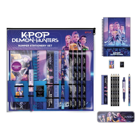 Ensemble de Papeterie Kpop Demon Hunters A5