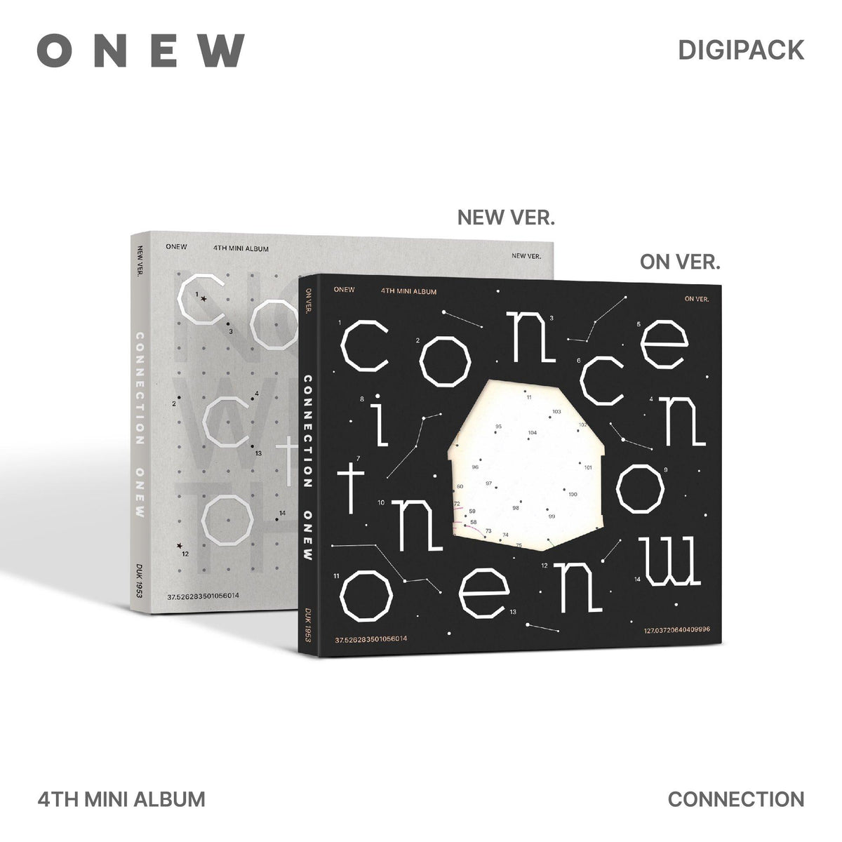 (makestar) ONEW (shinee) - 4TH MINI Album [connection] (digipack Ver.) (2 TYPE Random)