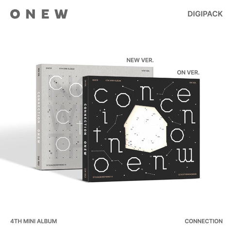(makestar) ONEW (shinee) - 4TH MINI Album [connection] (digipack Ver.) (2 TYPE Random)