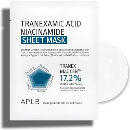 Tranexamic ACID Niacinamide Sheet MASK à l'unité