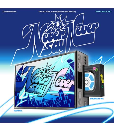 Zerobaseone - THE 1ST FULL Album [never SAY Never] (photobook Ver.) (2 Types Random)