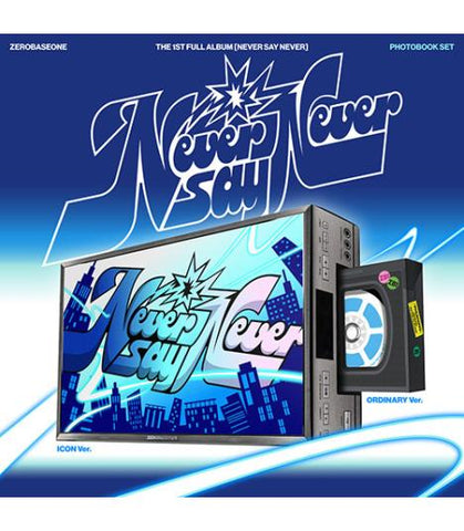 Zerobaseone - THE 1ST FULL Album [never SAY Never] (photobook Ver.) (2 Types Random)